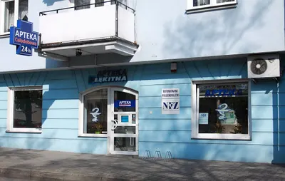 Błękitna. Apteka